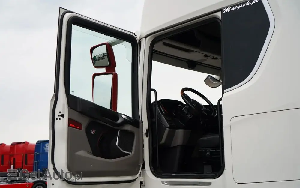 SCANIA S 580 / V8 / RETARDER / KLIMA POSTOJOWA / CAŁA NA PODUSZKACH / BOGATE WYPOSAŻENIE  / EURO 6 