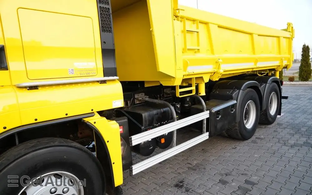 MAN TGS 26.440 / 6X4 / 2 STRONNA WYWROTKA / HYDROBURTA / AUTOMAT / KABINA SYPIALNA 