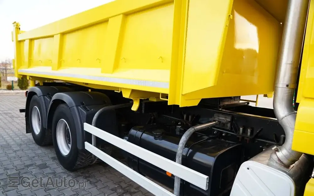 MAN TGS 26.440 / 6X4 / 2 STRONNA WYWROTKA / HYDROBURTA / AUTOMAT / KABINA SYPIALNA 