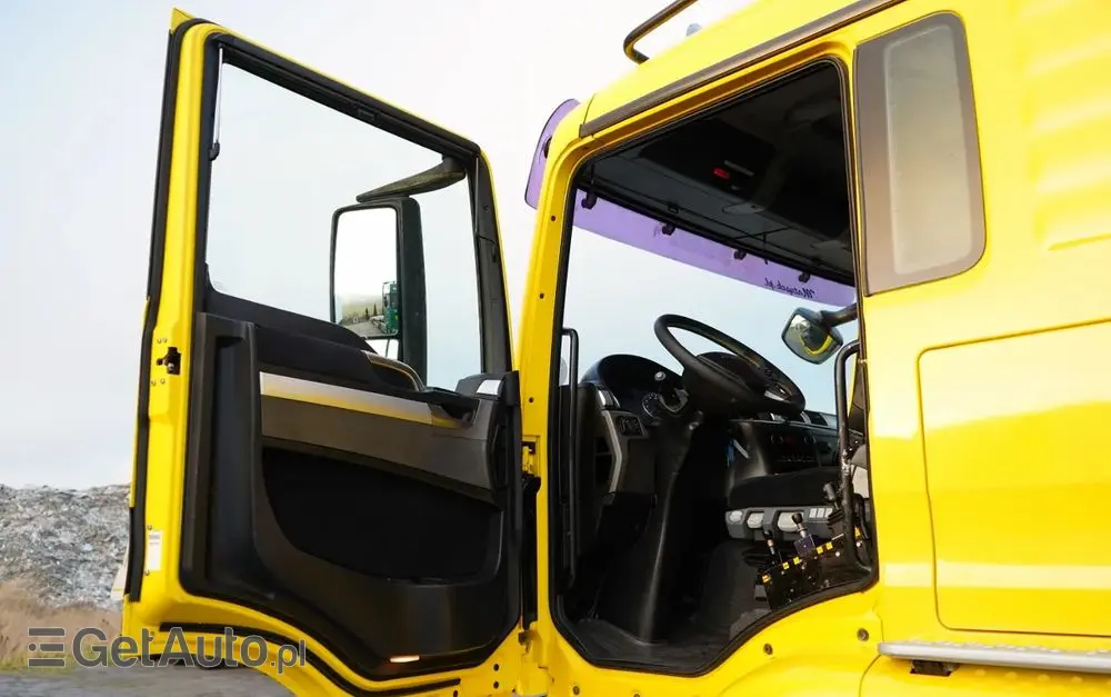 MAN TGS 26.440 / 6X4 / 2 STRONNA WYWROTKA / HYDROBURTA / AUTOMAT / KABINA SYPIALNA 