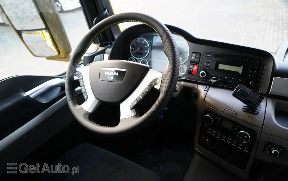 MAN TGS 26.440 / 6X4 / 2 STRONNA WYWROTKA / HYDROBURTA / AUTOMAT / KABINA SYPIALNA 