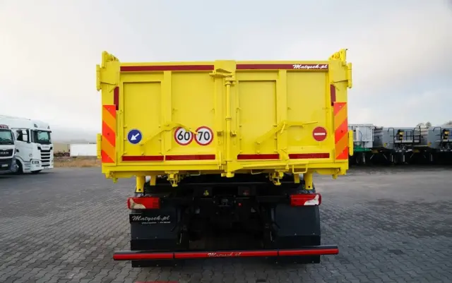 MAN TGS 26.440 / 6X4 / 2 STRONNA WYWROTKA / HYDROBURTA / AUTOMAT / KABINA SYPIALNA 