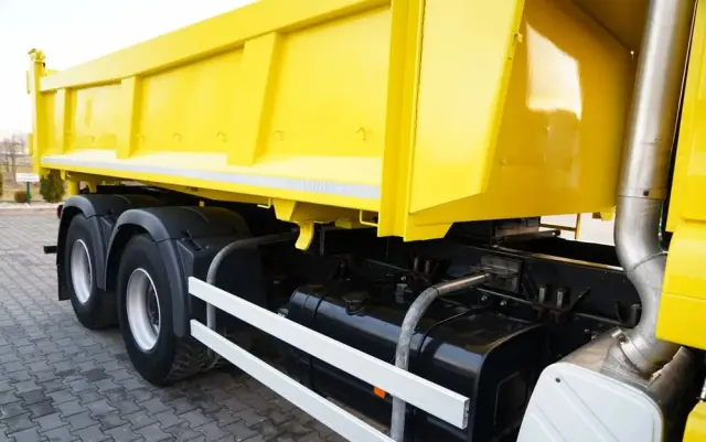 MAN TGS 26.440 / 6X4 / 2 STRONNA WYWROTKA / HYDROBURTA / AUTOMAT / KABINA SYPIALNA 