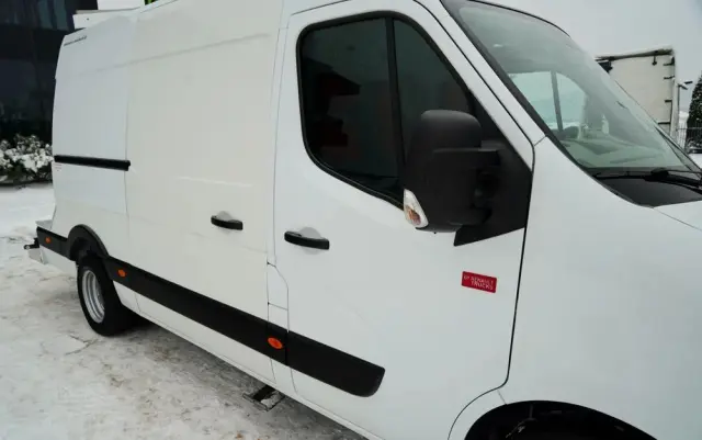 RENAULT MASTER / ZWYŻKA /  PODNOŚNIK KOSZOWY Elevateur 142 TPF  - 14 m / MAX  265 kg / BLASZAK / 