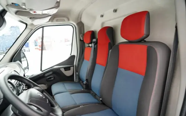 RENAULT MASTER / ZWYŻKA /  PODNOŚNIK KOSZOWY Elevateur 142 TPF  - 14 m / MAX  265 kg / BLASZAK / 