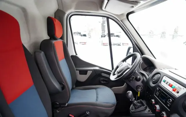 RENAULT MASTER / ZWYŻKA /  PODNOŚNIK KOSZOWY Elevateur 142 TPF  - 14 m / MAX  265 kg / BLASZAK / 