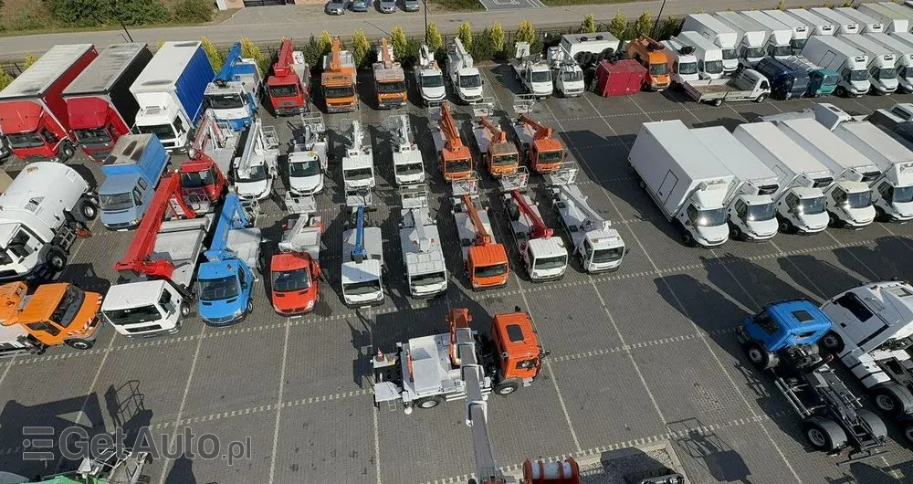 MERCEDES-BENZ Atego 818 E6 4x4 Zwyżka PALFINGER P250 BK Podnośnik Koszowy 