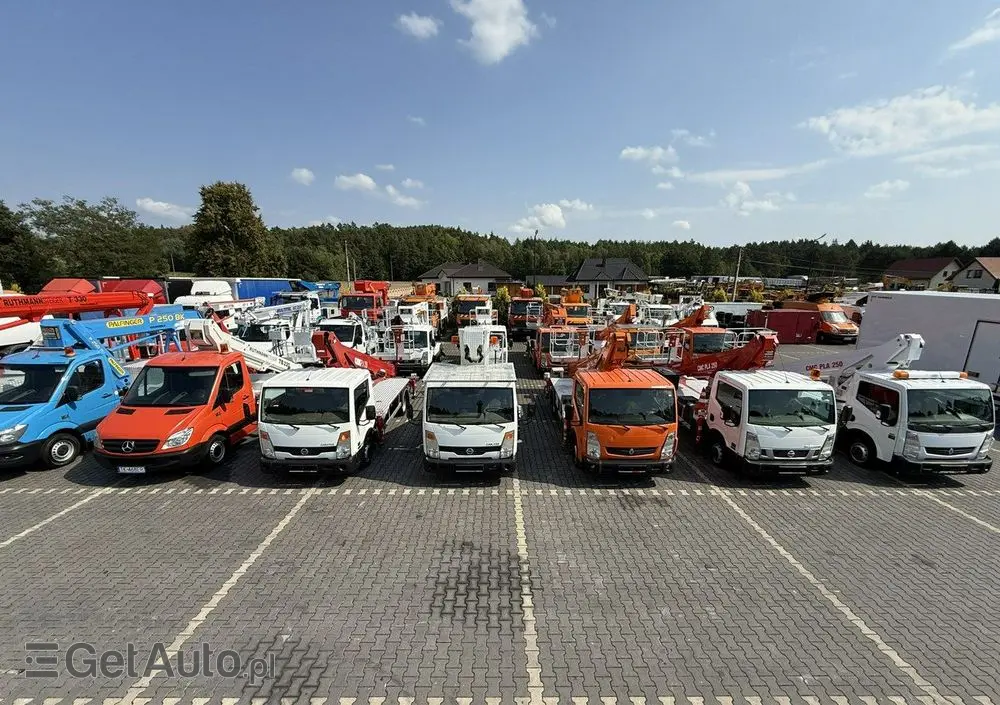 MERCEDES-BENZ Atego 818 E6 4x4 Zwyżka PALFINGER P250 BK Podnośnik Koszowy 