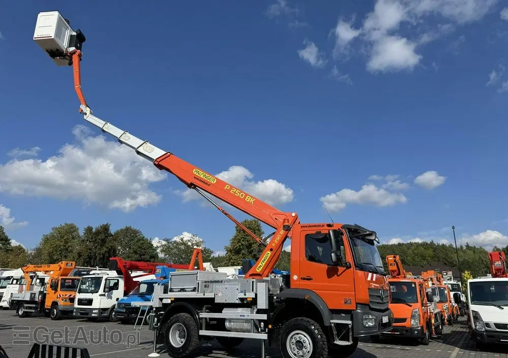 MERCEDES-BENZ Atego 818 E6 4x4 Zwyżka PALFINGER P250 BK Podnośnik Koszowy 