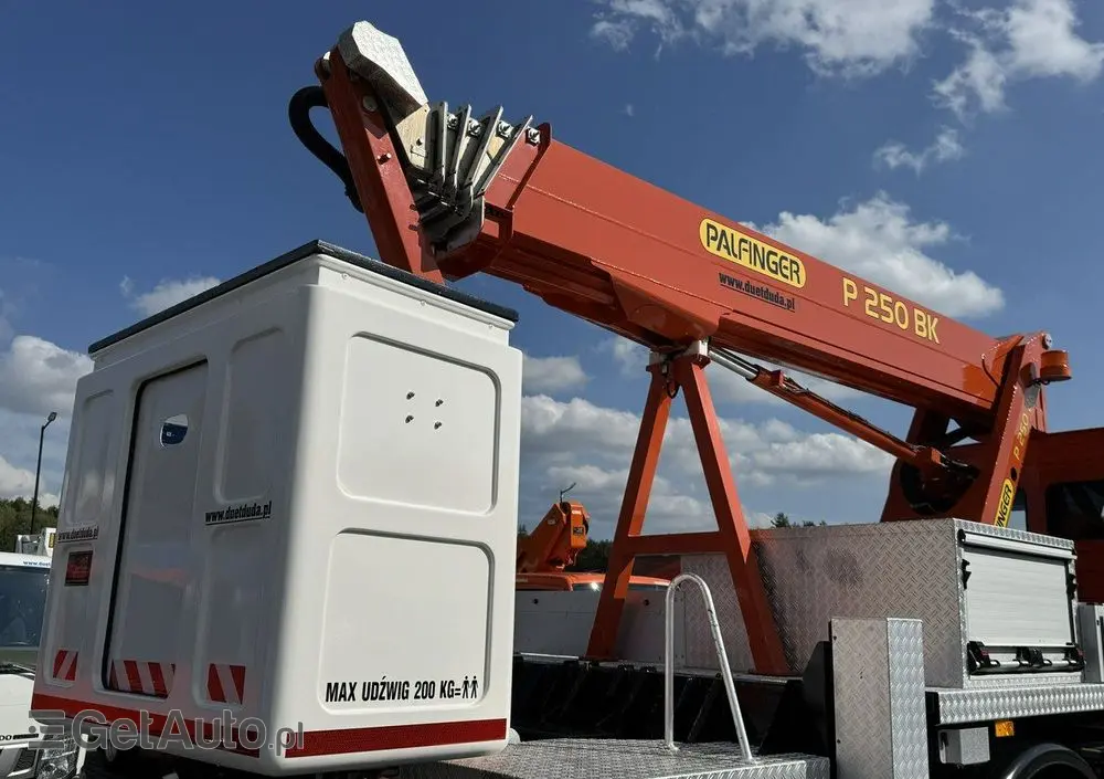 MERCEDES-BENZ Atego 818 E6 4x4 Zwyżka PALFINGER P250 BK Podnośnik Koszowy 