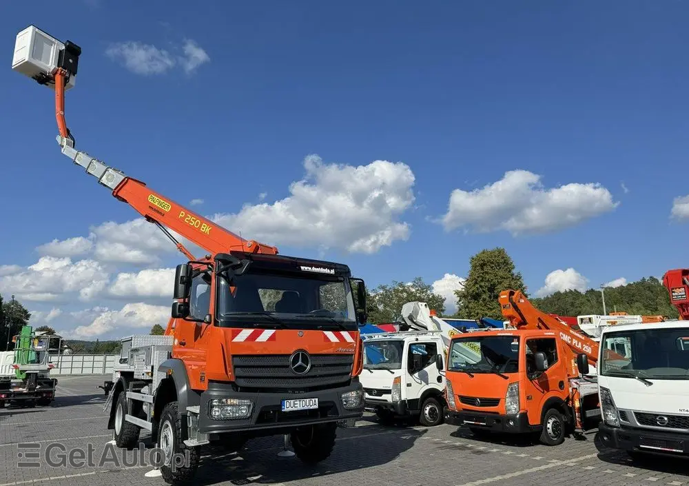 MERCEDES-BENZ Atego 818 E6 4x4 Zwyżka PALFINGER P250 BK Podnośnik Koszowy 