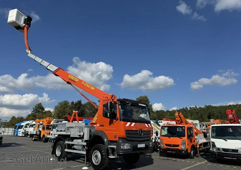 MERCEDES-BENZ Atego 818 E6 4x4 Zwyżka PALFINGER P250 BK Podnośnik Koszowy 