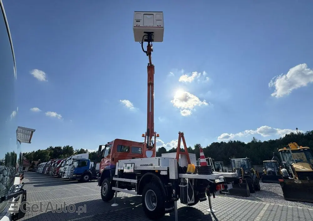MERCEDES-BENZ Atego 818 E6 4x4 Zwyżka PALFINGER P250 BK Podnośnik Koszowy 
