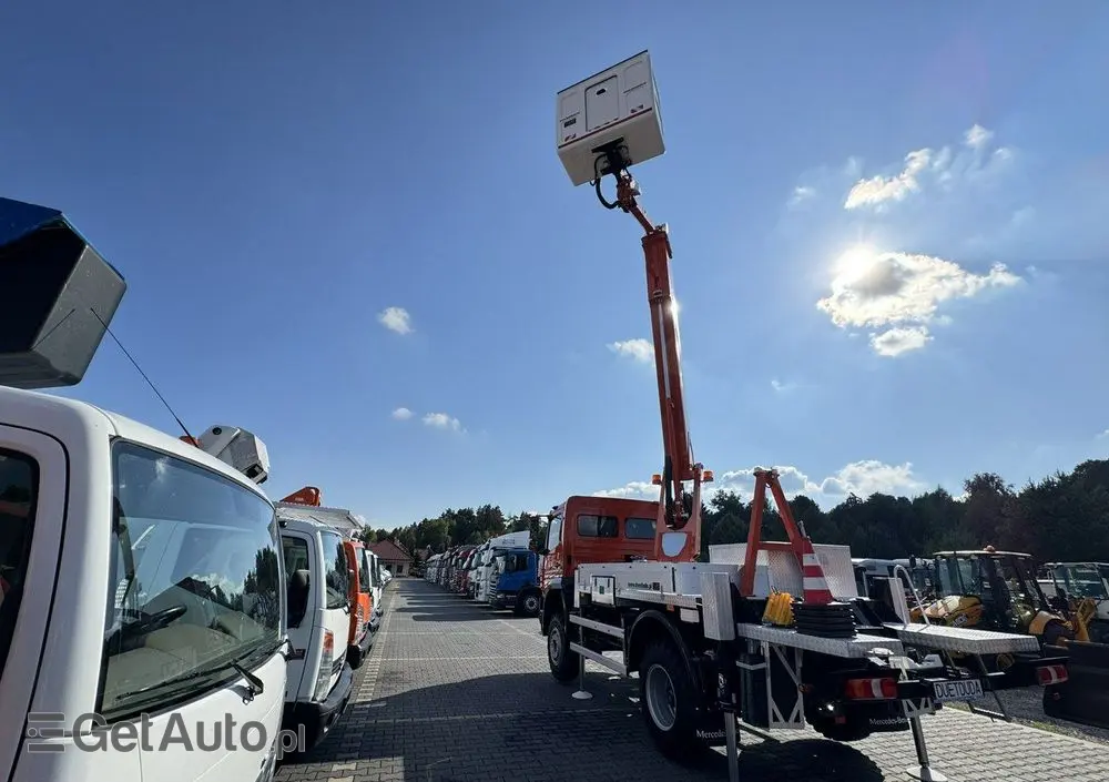 MERCEDES-BENZ Atego 818 E6 4x4 Zwyżka PALFINGER P250 BK Podnośnik Koszowy 