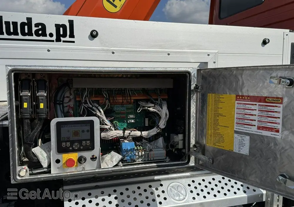 MERCEDES-BENZ Atego 818 E6 4x4 Zwyżka PALFINGER P250 BK Podnośnik Koszowy 