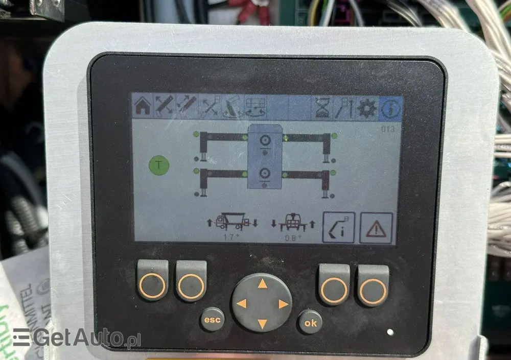 MERCEDES-BENZ Atego 818 E6 4x4 Zwyżka PALFINGER P250 BK Podnośnik Koszowy 