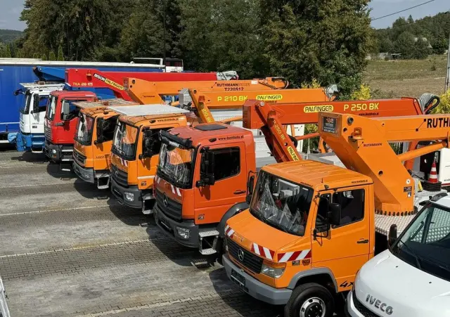 MERCEDES-BENZ Atego 818 E6 4x4 Zwyżka PALFINGER P250 BK Podnośnik Koszowy 