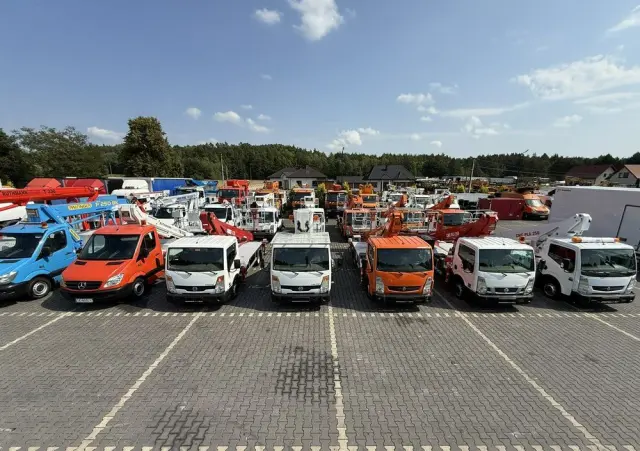 MERCEDES-BENZ Atego 818 E6 4x4 Zwyżka PALFINGER P250 BK Podnośnik Koszowy 