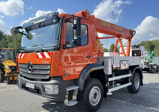 MERCEDES-BENZ Atego 818 E6 4x4 Zwyżka PALFINGER P250 BK Podnośnik Koszowy 