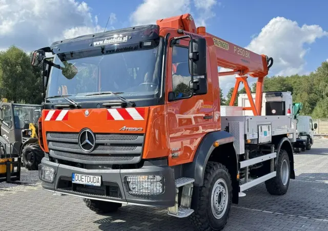 MERCEDES-BENZ Atego 818 E6 4x4 Zwyżka PALFINGER P250 BK Podnośnik Koszowy 