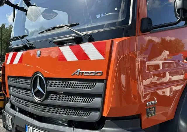MERCEDES-BENZ Atego 818 E6 4x4 Zwyżka PALFINGER P250 BK Podnośnik Koszowy 