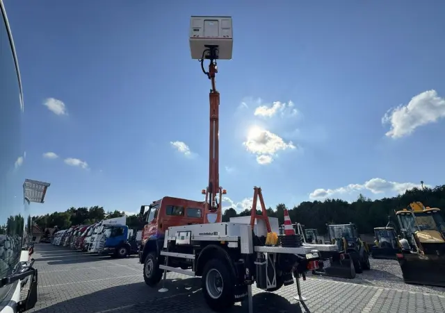 MERCEDES-BENZ Atego 818 E6 4x4 Zwyżka PALFINGER P250 BK Podnośnik Koszowy 