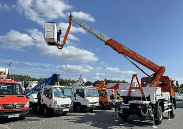 MERCEDES-BENZ Atego 818 E6 4x4 Zwyżka PALFINGER P250 BK Podnośnik Koszowy 