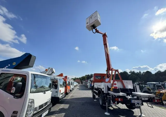 MERCEDES-BENZ Atego 818 E6 4x4 Zwyżka PALFINGER P250 BK Podnośnik Koszowy 