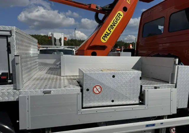 MERCEDES-BENZ Atego 818 E6 4x4 Zwyżka PALFINGER P250 BK Podnośnik Koszowy 