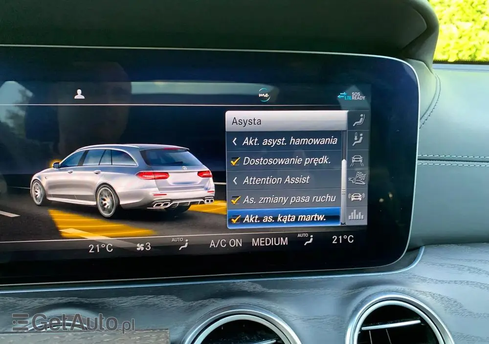 MERCEDES-BENZ Klasa E AMG 63 S 4Matic+ T 9G-TRONIC