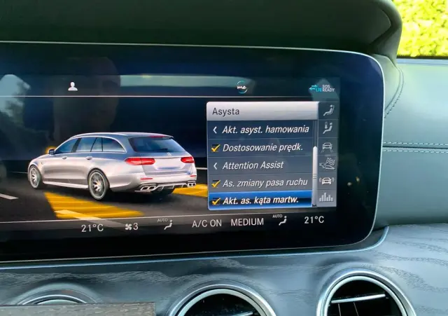 MERCEDES-BENZ Klasa E AMG 63 S 4Matic+ T 9G-TRONIC