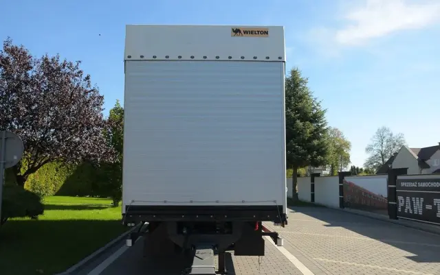 WIELTON PRZYCZEPA///* WIELTON///* TANDEM///* 2020///* 7.75 METRA///* FIRANKA///* DACH PODNOSZONY///* SUPER STAN. 