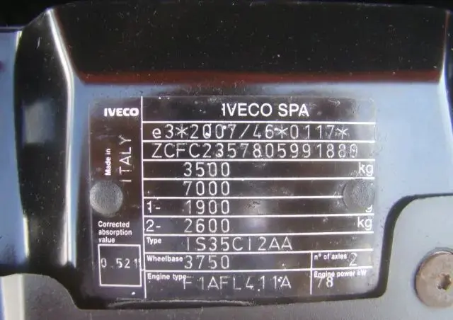 IVECO DAILY 35 C 3-STONNA WYWROTKA 