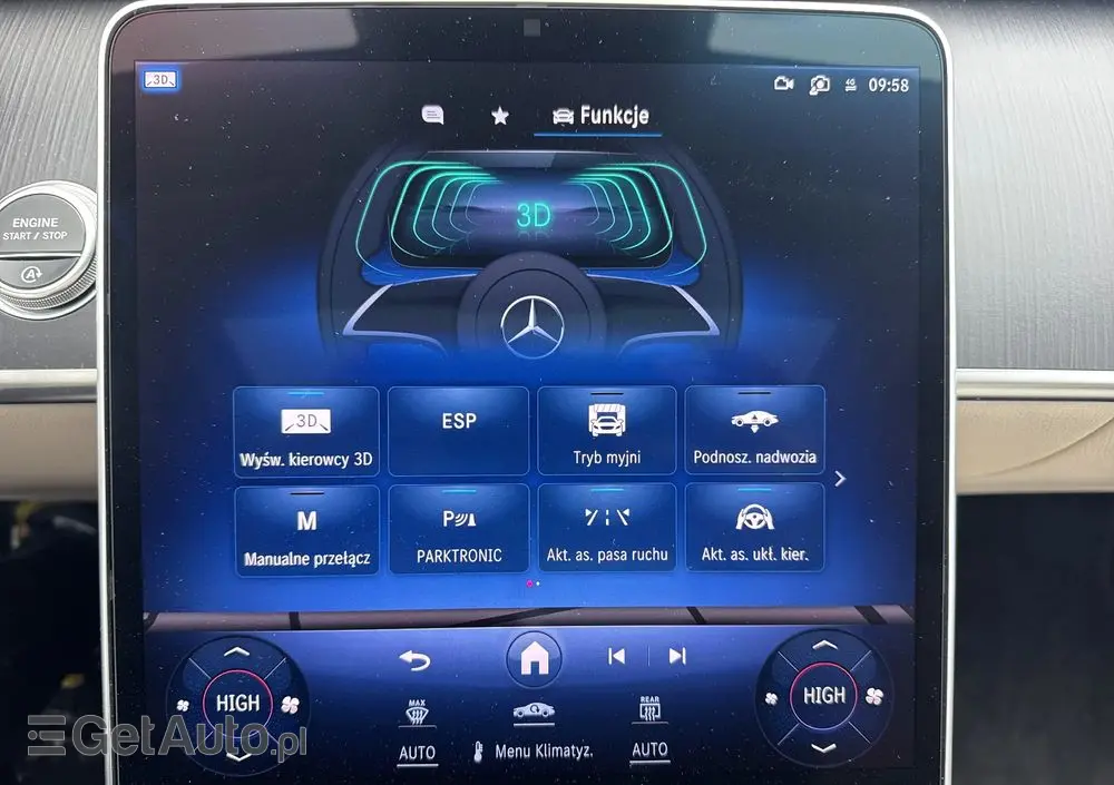 MERCEDES-BENZ Klasa S 350 d mHEV L 4-Matic 9G-TRONIC