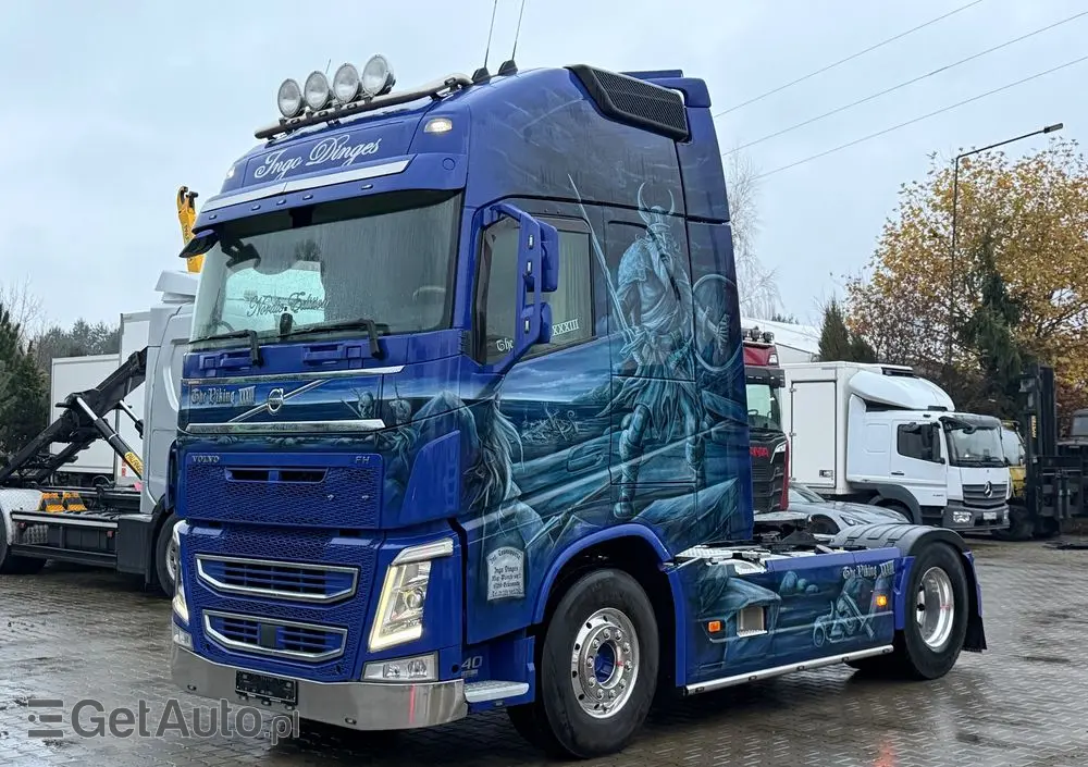 VOLVO 540 XL z Niemiec aerograf TV Show Truck pełne wyposażenie skóry 