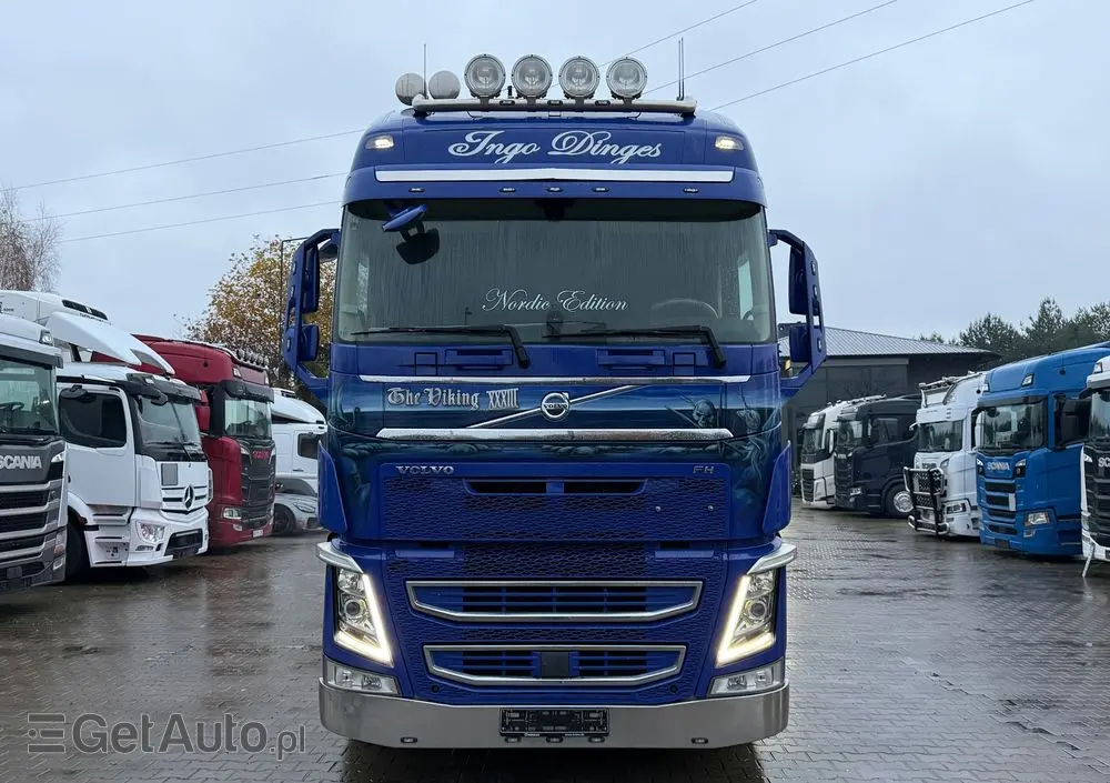 VOLVO 540 XL z Niemiec aerograf TV Show Truck pełne wyposażenie skóry 