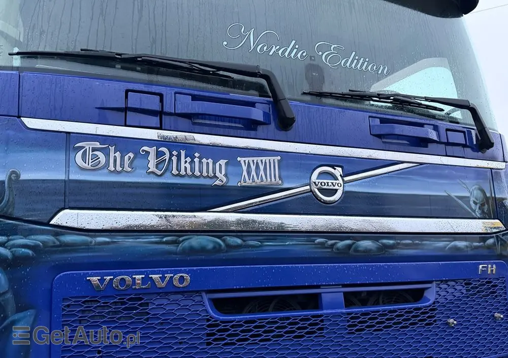 VOLVO 540 XL z Niemiec aerograf TV Show Truck pełne wyposażenie skóry 