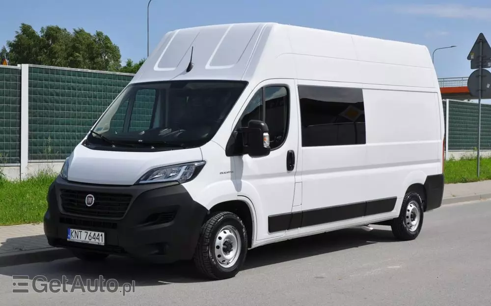FIAT Ducato 2.3 140 KM L3H3 Brygadowy 7 os Krajowy Bezwypadkowy I Właściciel Mały Przebieg 