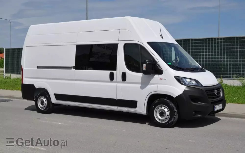 FIAT Ducato 2.3 140 KM L3H3 Brygadowy 7 os Krajowy Bezwypadkowy I Właściciel Mały Przebieg 