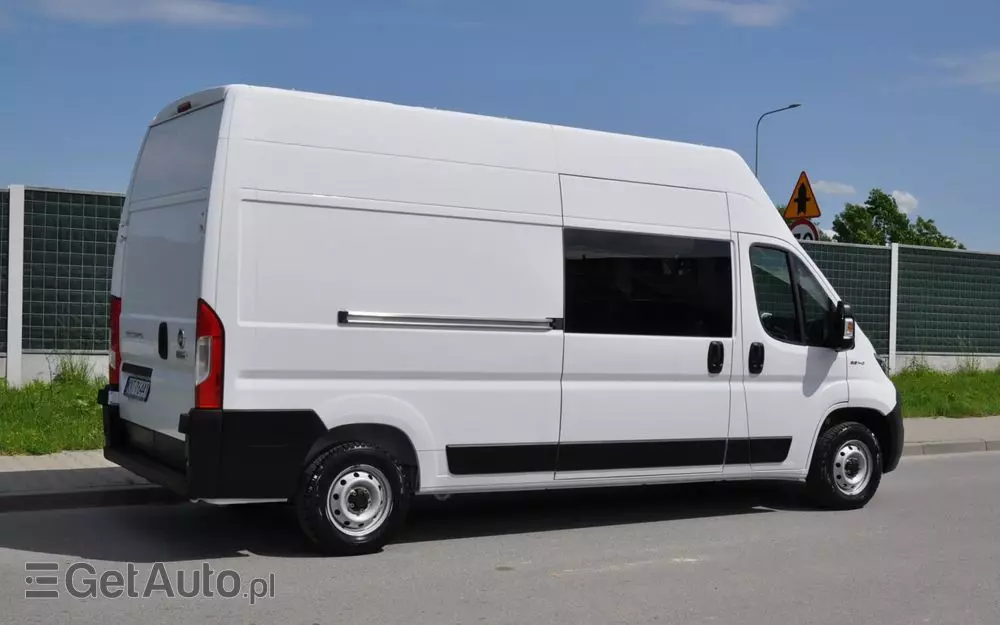 FIAT Ducato 2.3 140 KM L3H3 Brygadowy 7 os Krajowy Bezwypadkowy I Właściciel Mały Przebieg 