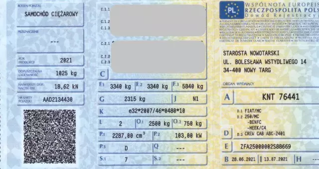 FIAT Ducato 2.3 140 KM L3H3 Brygadowy 7 os Krajowy Bezwypadkowy I Właściciel Mały Przebieg 