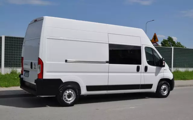 FIAT Ducato 2.3 140 KM L3H3 Brygadowy 7 os Krajowy Bezwypadkowy I Właściciel Mały Przebieg 