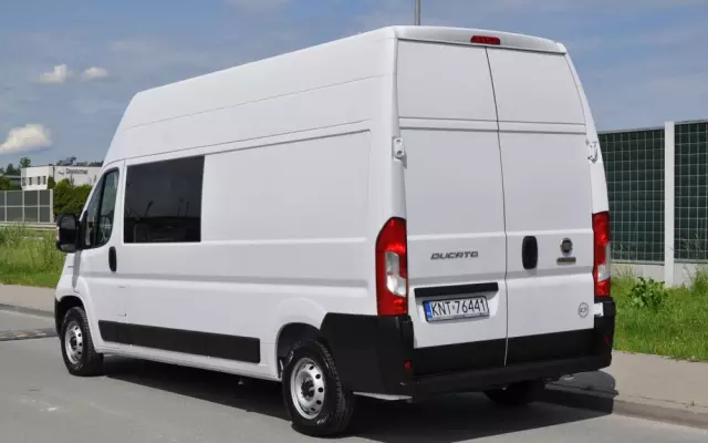 FIAT Ducato 2.3 140 KM L3H3 Brygadowy 7 os Krajowy Bezwypadkowy I Właściciel Mały Przebieg 