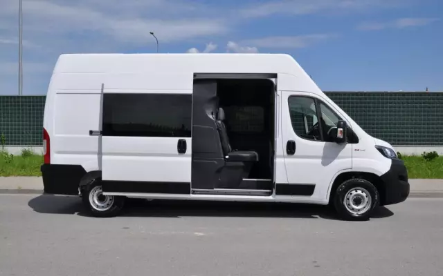 FIAT Ducato 2.3 140 KM L3H3 Brygadowy 7 os Krajowy Bezwypadkowy I Właściciel Mały Przebieg 