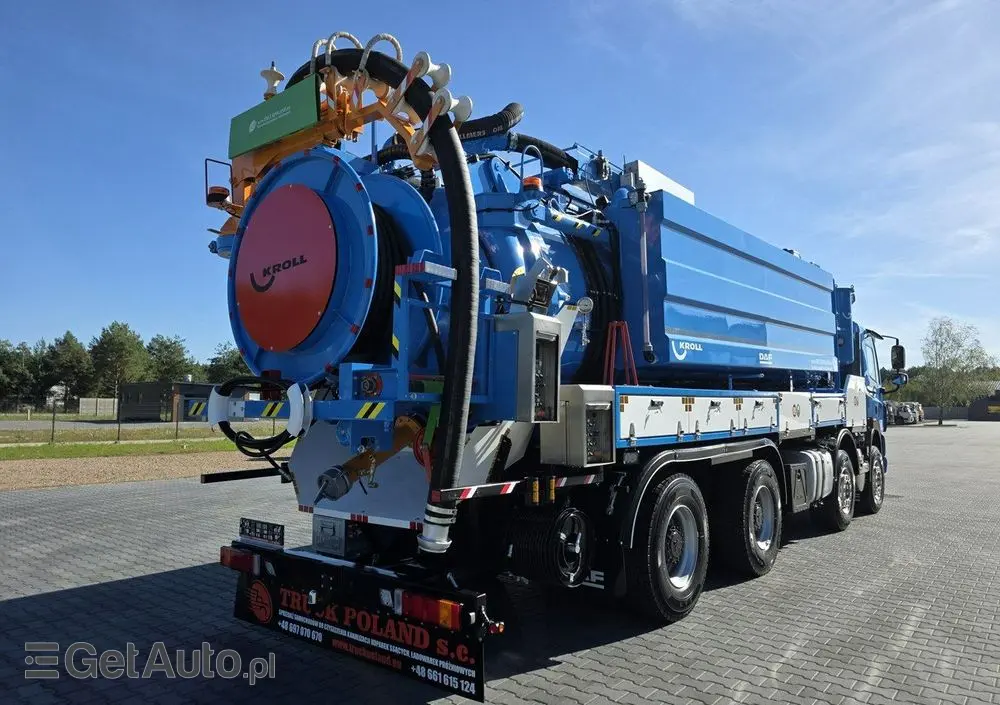 DAF WUKO KROLL 2 x URACA KOMBI DO CZYSZCZENIA KANAŁÓW 
