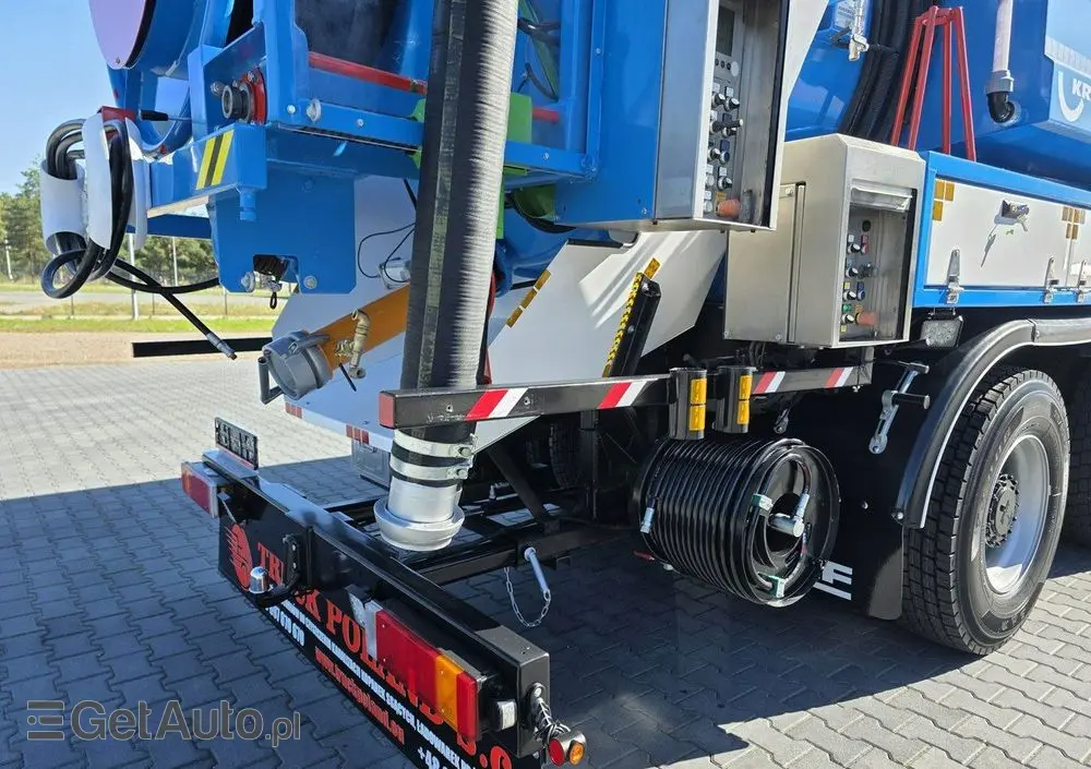 DAF WUKO KROLL 2 x URACA KOMBI DO CZYSZCZENIA KANAŁÓW 