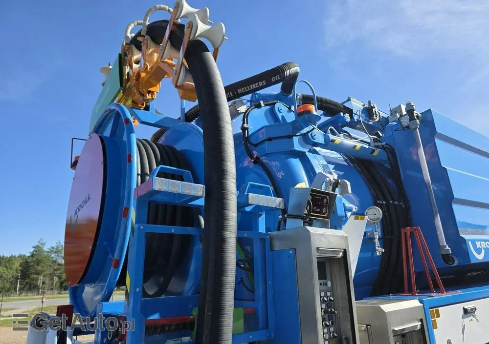 DAF WUKO KROLL 2 x URACA KOMBI DO CZYSZCZENIA KANAŁÓW 