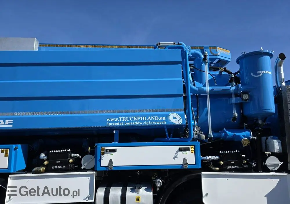 DAF WUKO KROLL 2 x URACA KOMBI DO CZYSZCZENIA KANAŁÓW 
