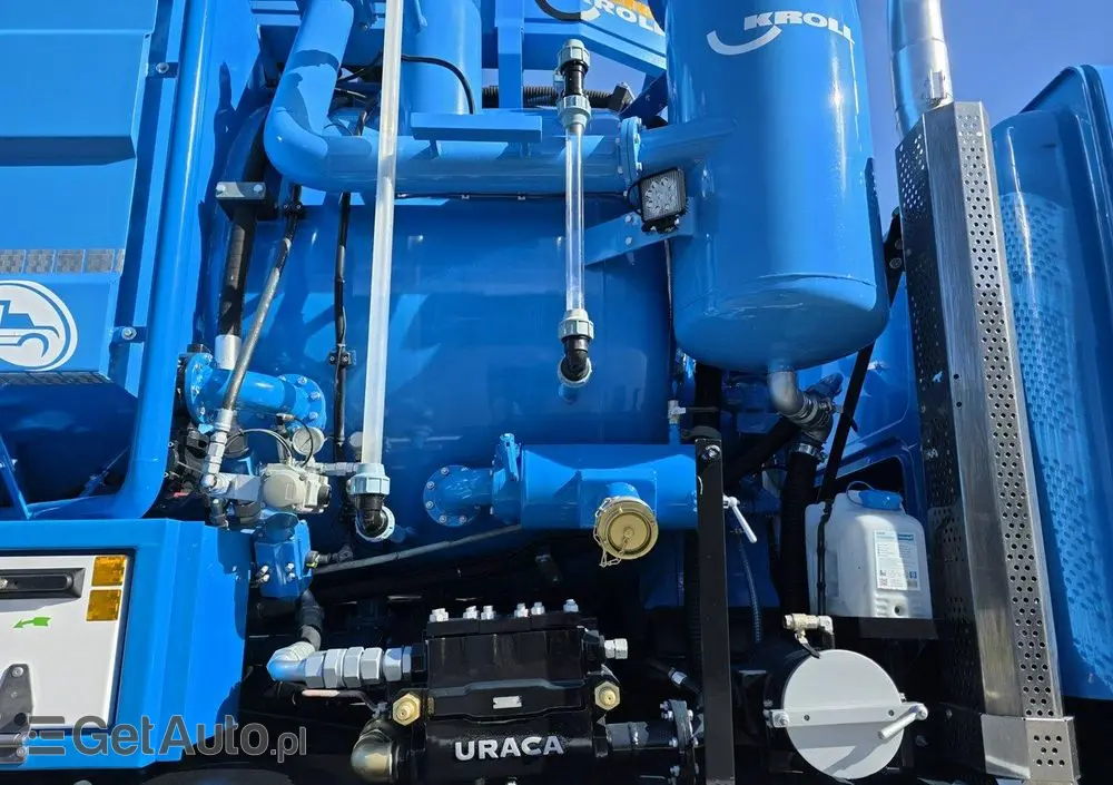 DAF WUKO KROLL 2 x URACA KOMBI DO CZYSZCZENIA KANAŁÓW 