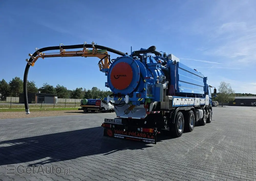DAF WUKO KROLL 2 x URACA KOMBI DO CZYSZCZENIA KANAŁÓW 